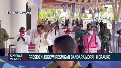 Bisa Tampung 638 Ribu Orang, Presiden Jokowi Resmikan Bandara Mopah Merauke