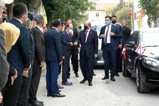 KKTC Cumhurbaşkanı Tatar: Türkiye ve bizim Akdeniz çıkış yollarımızı engellemek istiyorlar
