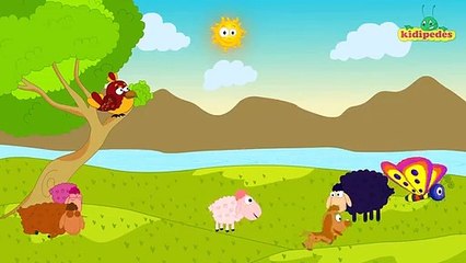 Baa Baa Black Sheep - Popular Nursery Rhyme Poems & Children Songs