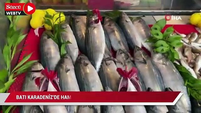 Batı Karadeniz'de hamsi azaldı, palamut tezgahtaki yerini aldı