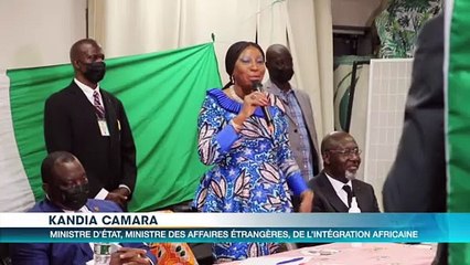 Présente à New York, la Ministre d'Etat Kandia Camara échange avec les militants RHDP des USA