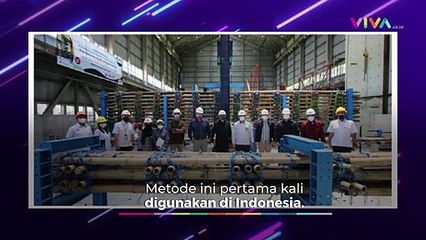 Geger! Tol Semarang-Demak Dibangun Pakai Bambu