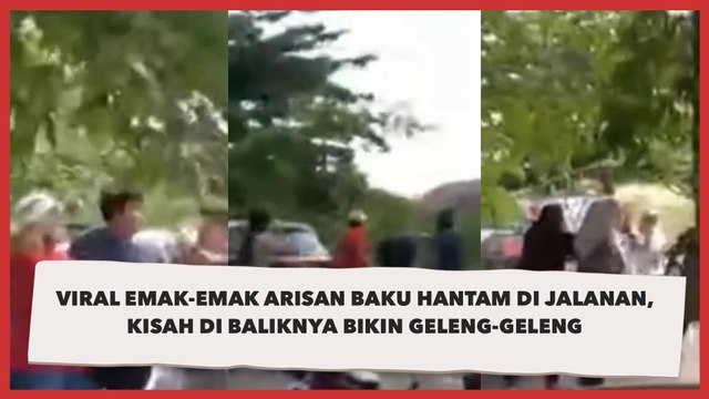 Viral Emak-Emak Arisan Baku Hantam di Jalanan, Kisah di Baliknya Bikin Geleng-Geleng