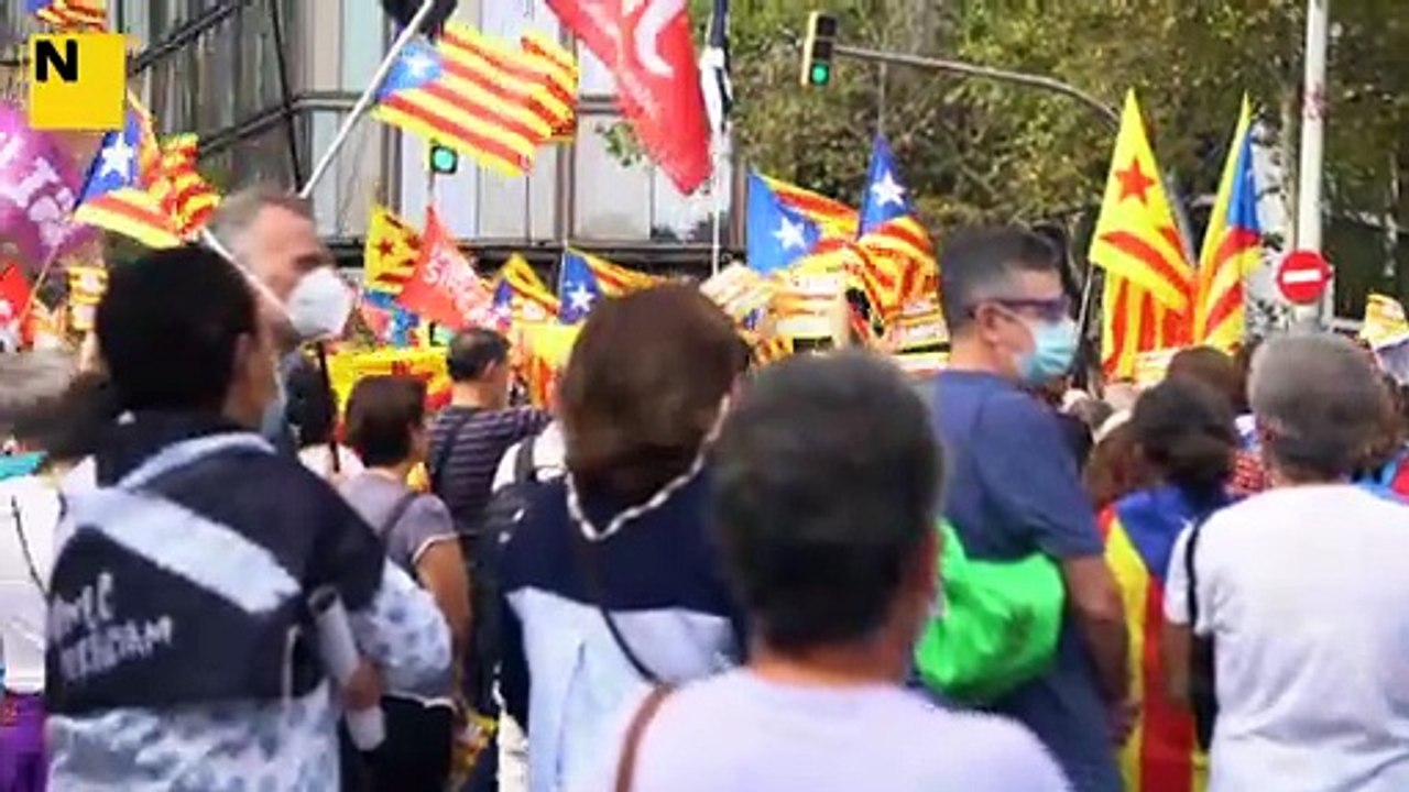 Resum de l'ambient manifestació 3 octubre