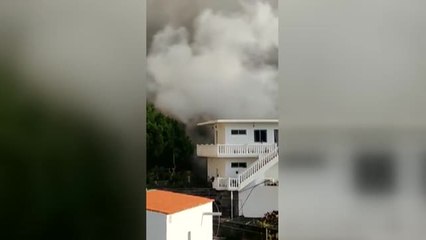El párroco de Todoque evoca la icónica iglesia