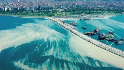 Bakan Kurum'dan, Marmara Denizi'ndeki müsilaj çalışmalarına ilişkin paylaşım