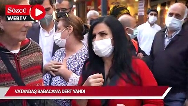 Vatandaş, Babacan’a dert yandı: Konuşmak istediğimizde ya terörist ya o, ya bu oluyoruz