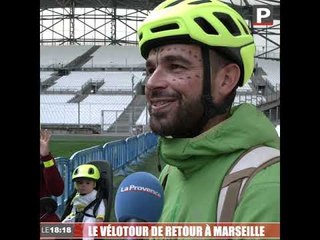Le Vélotour est de retour à Marseille, "peut être pour la derrière fois"