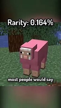 The Rarest Mob in Minecraft... #shorts