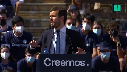 Casado: "¿Por qué la universidad y la educación Primaria y Secundaria son casi gratuitas y las guarderías no?