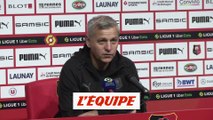 Genesio reconnaît « une part de réussite » dans la victoire contre le PSG - Foot - L1 - Rennes