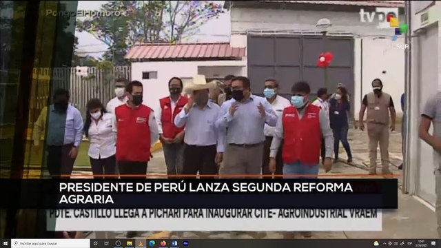 teleSUR Noticias 11:30 3- 10: El presidente de Perú presenta segunda reforma