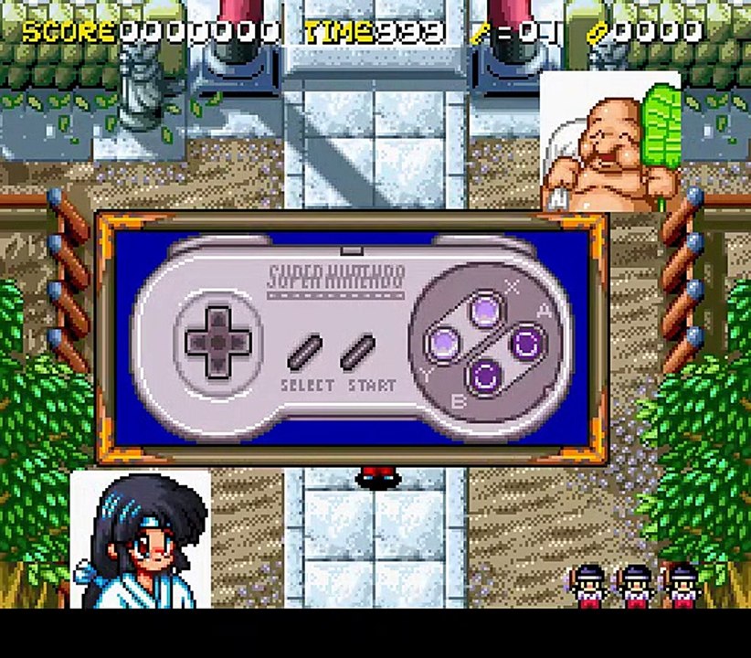 Pocky & Rocky 2 online multiplayer - snes