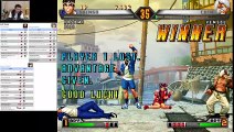 (PS2) King of Fighters '98 UM - 01 - Edit Team - Lv 4 ... This was harder than I thought! pt1