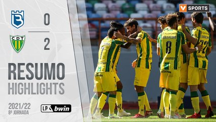 Highlights: Belenenses SAD 0-2 Tondela (Liga 21/22 #8)