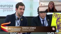 Teresa Gómez: No creo que extraditen a Puigdemont, por criterios más políticos que judiciales
