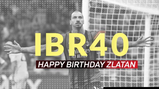 IBR40 - Happy Birthday, Zlatan