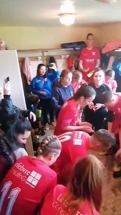 Célébration victoire ! Séniors féminines EST / FC Dieppe (03/10/2021)