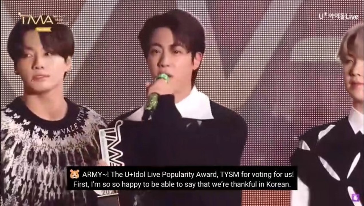 [ENG SUB] BTS WON U IDOL LIVE POPULARITY AWARD AT 2021 THE FACT MUSIC AWARDS!
