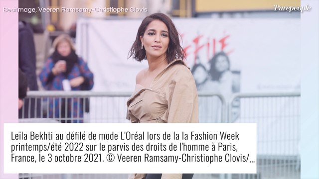 Leïla Bekhti radieuse face à la divine épouse de Paul Pogba : Pluie de stars au défilé L'Oréal