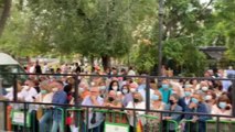 Sonoros abucheos a Marlaska en Córdoba durante un acto de la Guardia Civil