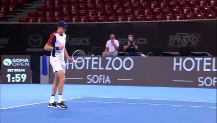 Sofia - Monfils battu par Sinner en finale