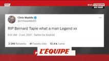 Deschamps, Wadddle et beaucoup d'autres réagissent sur les réseaux - Foot - Disparition Tapie