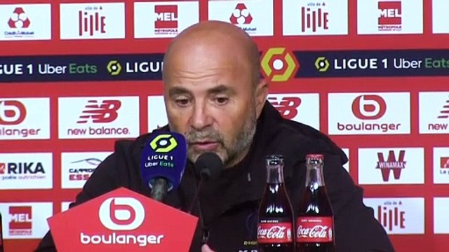 LOSC-OM : la réaction de Sampaoli après la défaite 2 à 0 de l'OM