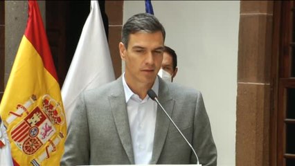 Sánchez anuncia una ayuda de 200 ME para la segunda fase del Plan Especial para la Reconstrucción La Palma