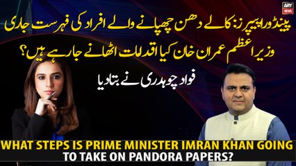 What steps is Prime Minister Imran Khan going to take on Pandora Papers?