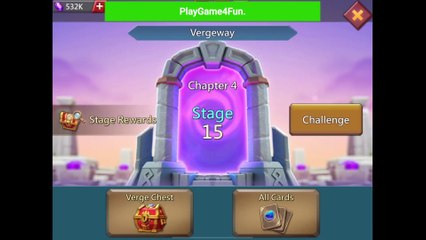 Lords Mobile - Vergeway - Chapter 4 Stage 15