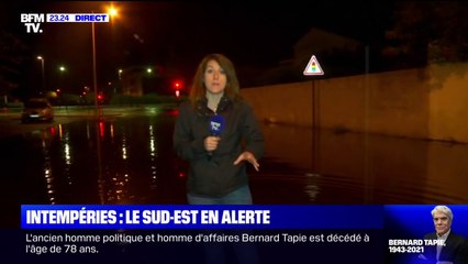 Download Video: Intempéries: plusieurs quartiers de Nîmes inondés et une soixantaine de mises en sécurité