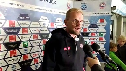 6.Runde: Petri Matikainen (KAC) nach Sieg in Innsbruck