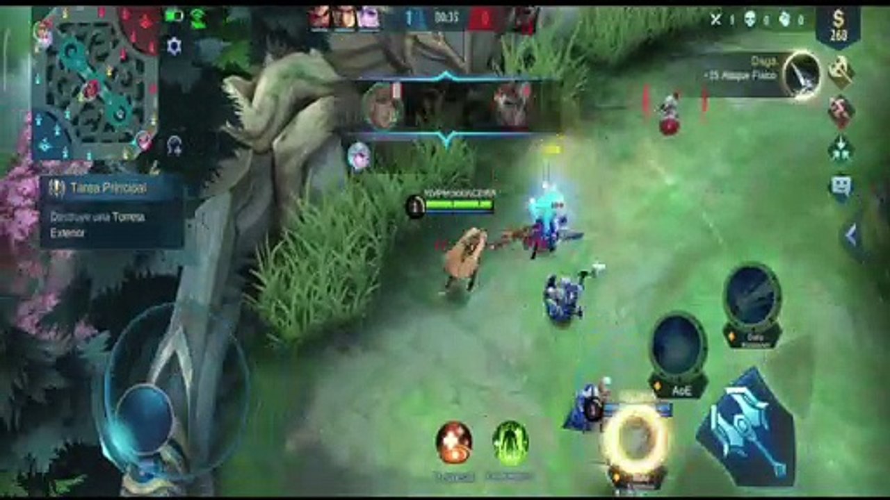 #2 Mobile Legends Bang Bang Destruye la Base Enemiga / Layla #2 / Android