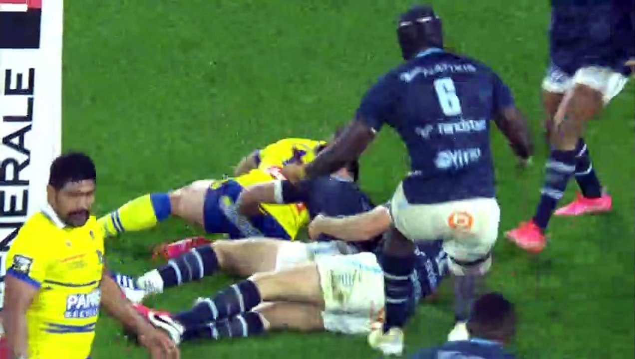 TOP 14 - Essai de Nolann Le Garrec (R92) - ASM Clermont Auvergne - Racing 92 - J05 - Saison 2021/2022