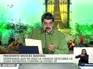 Pdte. Maduro presentó "Molnupiravir" antiviral contra la Covid-19 que reduce en 50% del virus