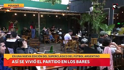 En una nueva edición del superclásico del fútbol argentino