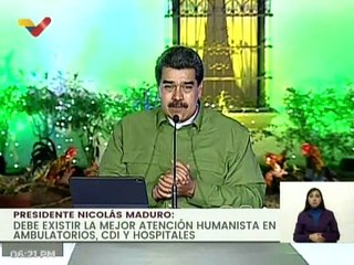 Pdte.  Maduro llamó a extremar medidas de bioseguridad en entidades con con mayor numero de contagio