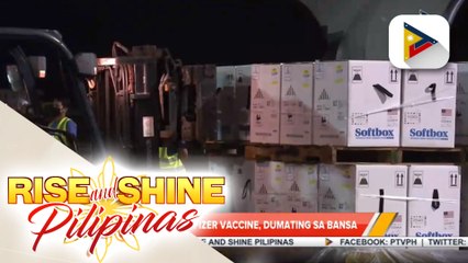 1.8-M doses ng Pfizer vaccine, dumating sa bansa