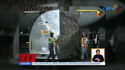 1.8-M Pfizer COVID vaccine, dumating ngayong araw | UB