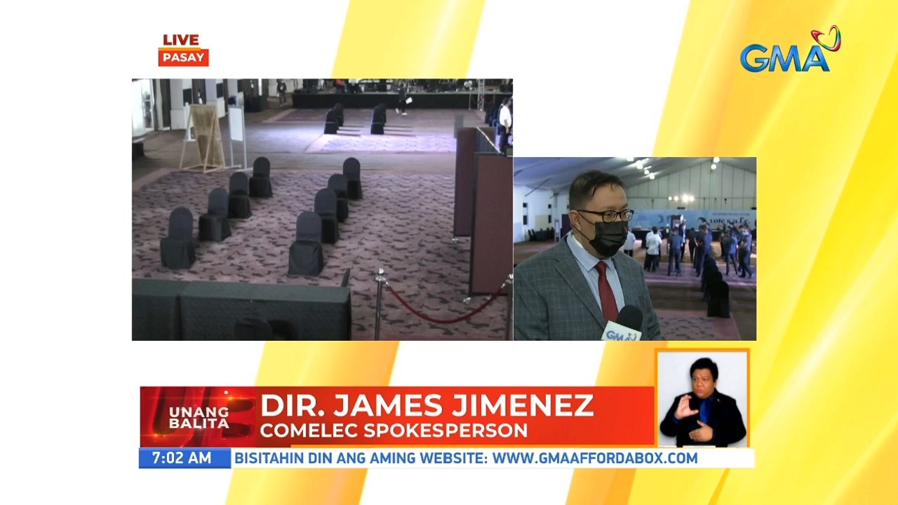Panayam kay Dir. James Jimenez, Comelec spokesperson | UB