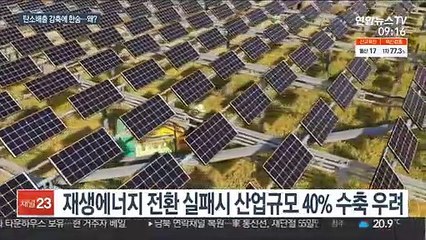 2030년 탄소중립 35% 감축…산업계 곳곳 한숨
