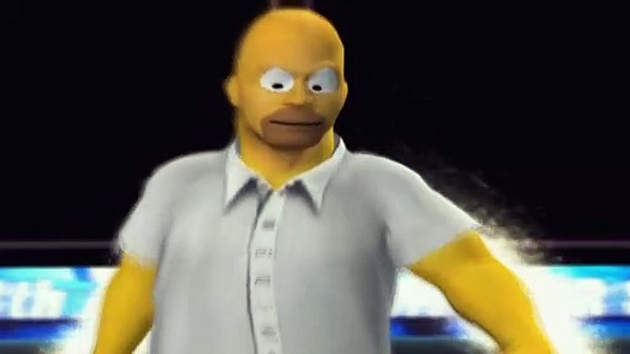 SCAW Homer Simpson 4th Entrance Theme (with CAW entrance)