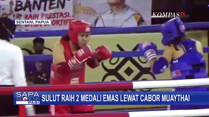 Download Video: Sulawesi Utara Dapat Medali Emas Pertama di PON XX Papua Lewat Cabor Muaythai