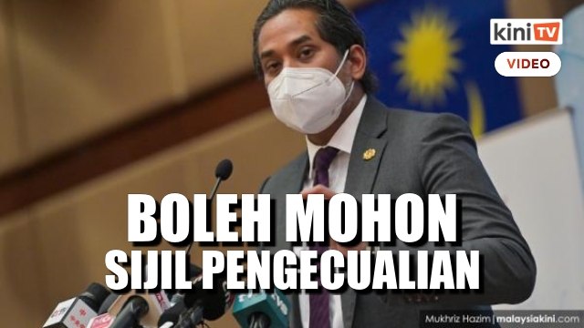 Individu tak boleh divaksin boleh mohon sijil pengecualian - Khairy
