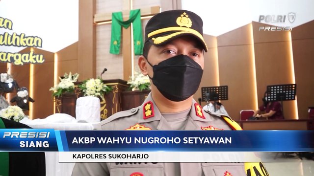 Pastikan Prokes Berjalan, Kapolres Sukoharjo Tinjau Ibadah di Gereja