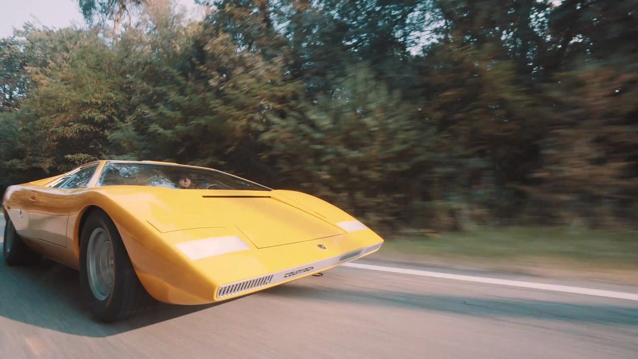 Die Rekonstruktion des ersten Lamborghini Countach - des LP 500 von 1971 - wird in Villa d’Este enthüllt