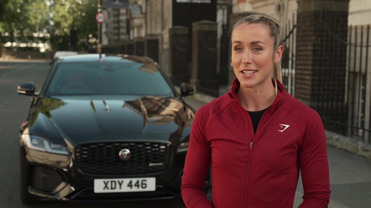 Jaguar XF celebrates the Release of No Time To Die - Lynn Jung, Free Runner and Parkour Athlete
