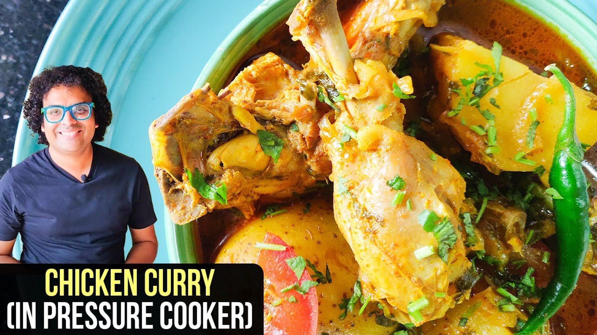 Pressure cooker chicken online curry indian