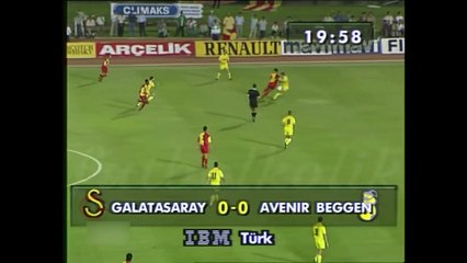 Galatasaray 4-0 Avenir Beggen 24.08.1994 - 1994-1995 UEFA Champions League 1st Qualifying Round 2nd Leg